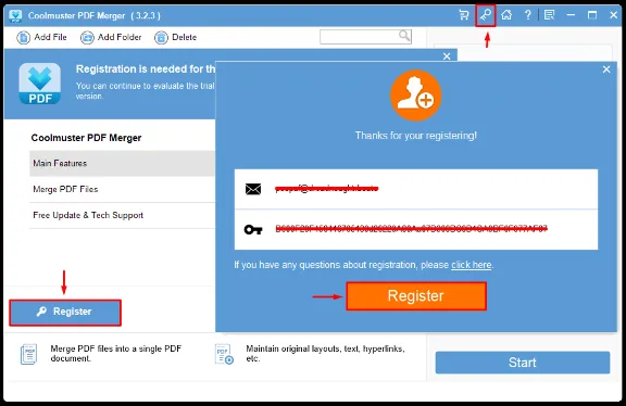 Coolmuster PDF Merger Аккаунт