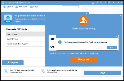 Coolmuster PDF Splitter Аккаунт