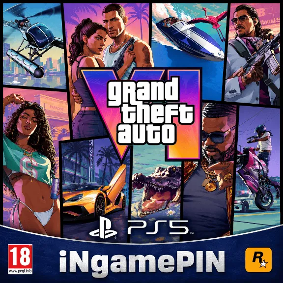 Grand Theft Auto VI (GTA 6) PS5 | Official PSN Pre-Order | Region Selection