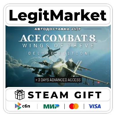 ACE COMBAT 8: WINGS OF THEVE Deluxe Edition / Steam AUTO / RU + WORLD