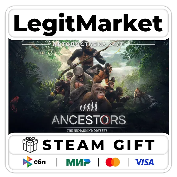 Ancestors: The Humankind Odyssey / Steam АВТО / РУ + МИР