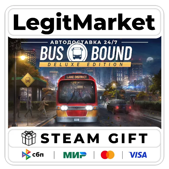 Bus Bound Deluxe Edition / Steam АВТО / РУ + МИР