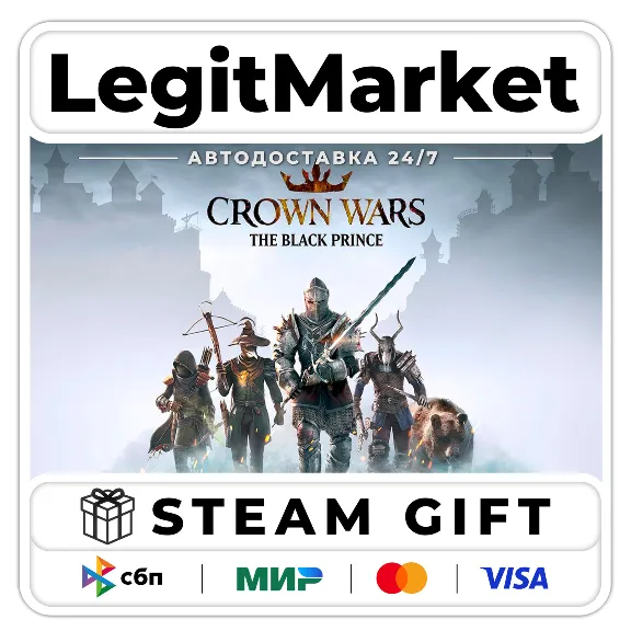 Crown Wars: The Black Prince / Steam AUTO / RU+WORLD