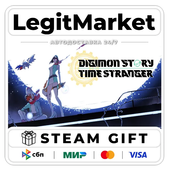 Digimon Story Time Stranger Steam GIFT РУ+МИР АВТО
