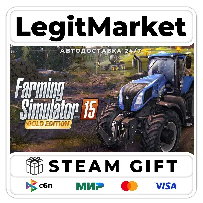 Farming Simulator 15 Gold Edition / Steam АВТО / РУ + МИР