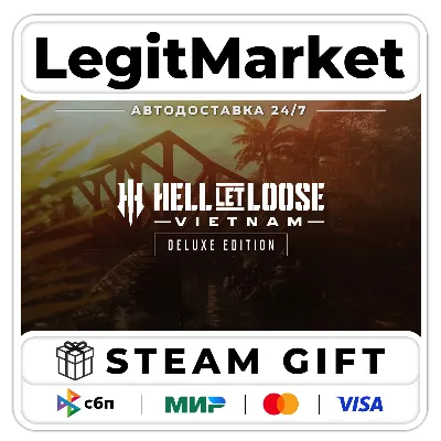 Hell Let Loose: Vietnam Deluxe Edition / Steam АВТО / РУ + МИР