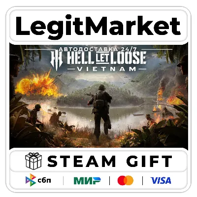 Hell Let Loose: Vietnam / Steam АВТО / РУ + МИР