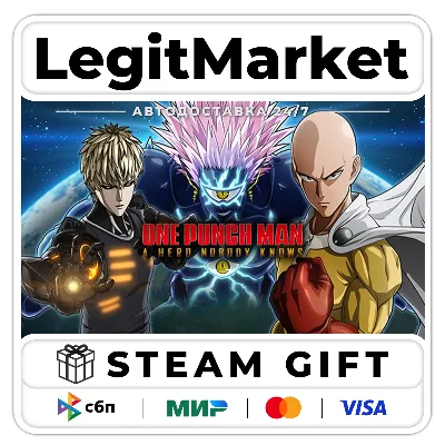 ONE PUNCH MAN: A HERO NOBODY KNOWS / Steam АВТО / РУ + МИР