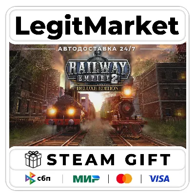 Railway Empire 2 Deluxe Edition / Steam AUTO / RU + WORLD