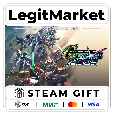 SD GUNDAM G GENERATION CROSS RAYS Platinum Edition / Steam АВТО / РУ + МИР