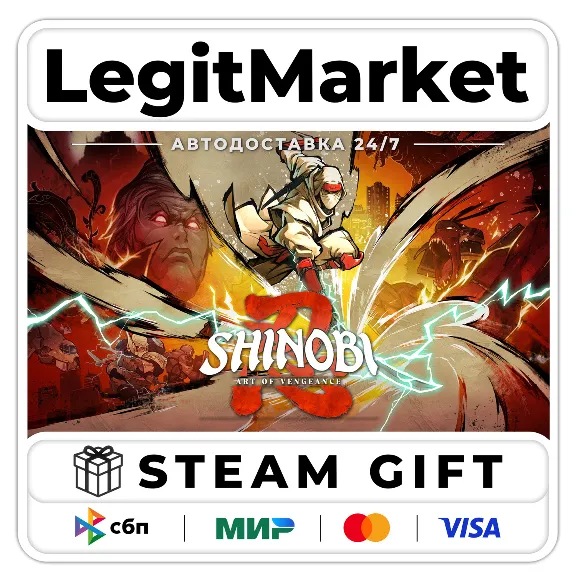 SHINOBI: Art of Vengeance / Steam АВТО / РУ + МИР