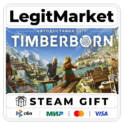 Timberborn / Steam АВТО / РУ + МИР
