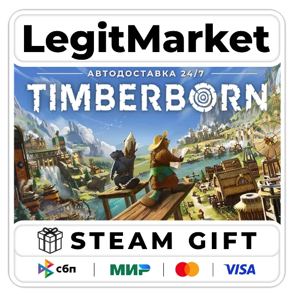 Timberborn / Steam АВТО / РУ + МИР