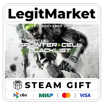 Tom Clancy’s Splinter Cell Blacklist / Steam АВТО / РУ + МИР