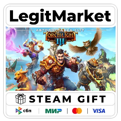 Torchlight III / Steam АВТО / РУ + МИР