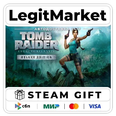 Tomb Raider: Legacy of Atlantis Deluxe Edition / Steam АВТО / МИР