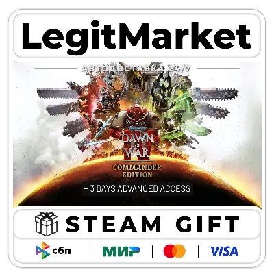 Warhammer 40,000: Dawn of War IV Commander Edition / Steam АВТО / РУ + МИР