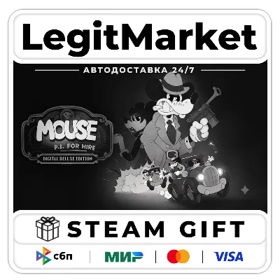 MOUSE: P.I. For Hire Digital Deluxe Edition / Steam АВТО / РУ + МИР