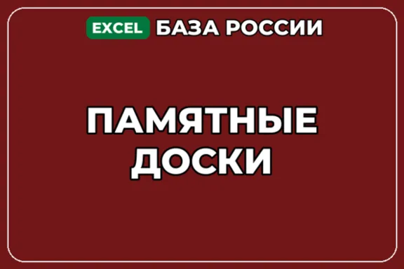 База компаний по теме Памятные доски в России