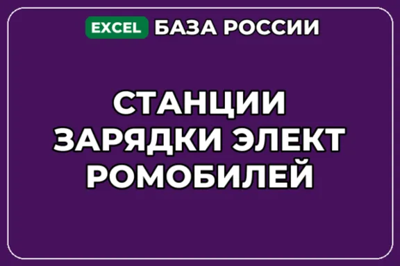 База компаний по теме Станции зарядки электромобилей в России