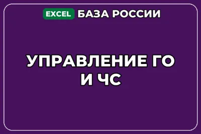 База компаний по теме Управление ГО и ЧС в России
