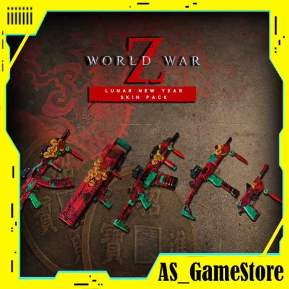 ⚫️World War Z - Lunar New Year Skin Pack | PC Epic Games EGS