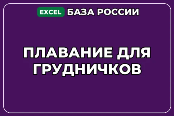 База компаний по теме Плавание для грудничков в России