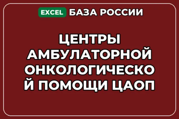 База контактов: Центры амбулаторной онкологической помощи ЦАОП