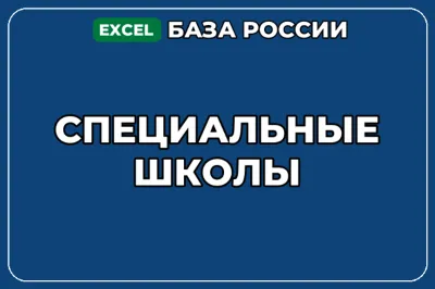База компаний по теме Специальные школы в России
