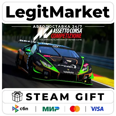 Assetto Corsa Competizione / Steam АВТО / РУ + МИР