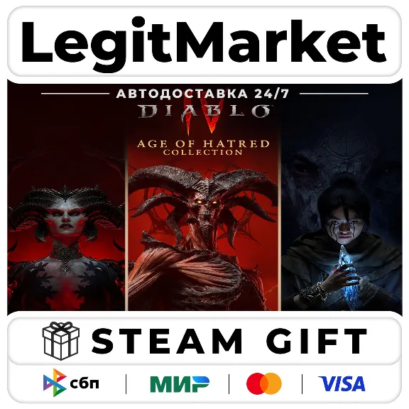 Diablo IV: Age of Hatred GAME 2 DLC STEAM WITHOUT CHANGE OF REGION RU WORLD AUTO