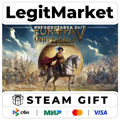 Europa Universalis V Premium / Steam AUTO / RU World