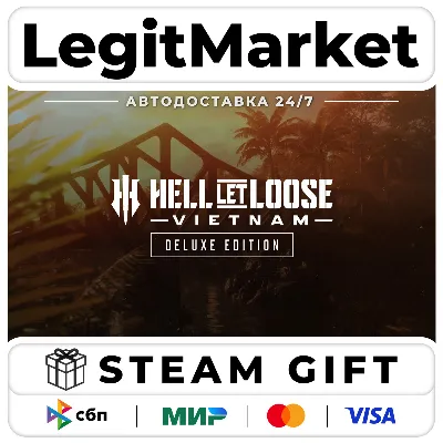 Hell Let Loose: Vietnam Deluxe Edition / Steam АВТО / РУ + МИР