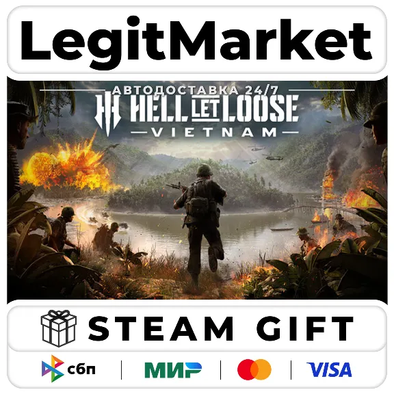 Hell Let Loose: Vietnam / Steam АВТО / РУ + МИР