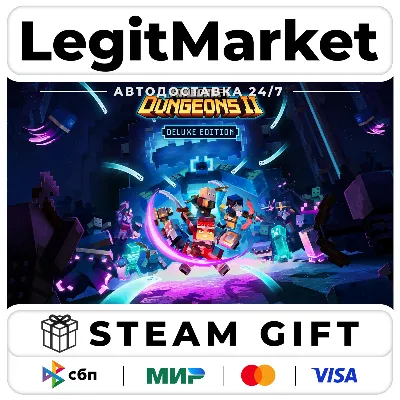 Minecraft Dungeons II Deluxe / Steam AUTO / RU + WORLD