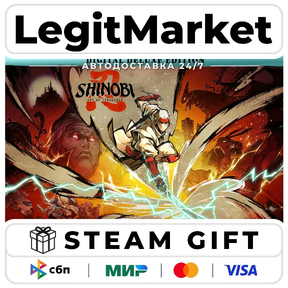 SHINOBI: Art of Vengeance DELUX / Steam AUTO / RU+WORLD