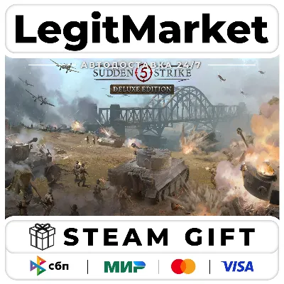 Sudden Strike 5 Deluxe Edition / Steam AUTO / WORLD
