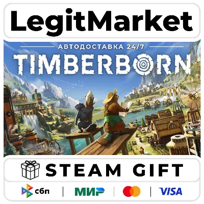 Timberborn / Steam АВТО / РУ + МИР