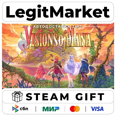 Visions of Mana / Steam АВТО / РУ + МИР
