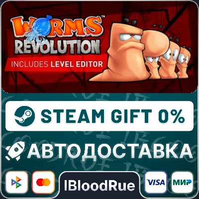 Worms Revolution Gold Edition⚡️•RU +WORLD / STEAM AUTO,