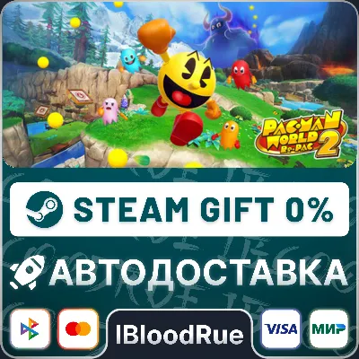 PAC-MAN WORLD 2 Re-PAC Deluxe Edition⚡️•РУ +МИР / STEAM
