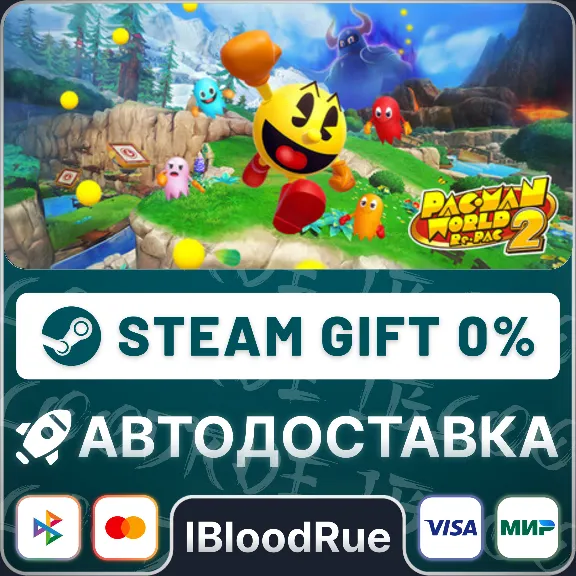 PAC-MAN WORLD 2 Re-PAC Deluxe Edition⚡️•РУ +МИР / STEAM