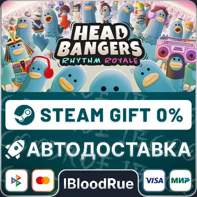 Headbangers: Rhythm Royale Deluxe Edition⚡️•РУ +МИР