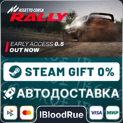 Assetto Corsa Rally⚡️•UA/KZ +МИР / STEAM АВТО, 0%
