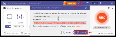 AnyMP4 Screen Recorder Код регистрации на 1 год