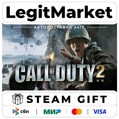 Call of Duty 2 / Steam AUTO / РУ+МИР