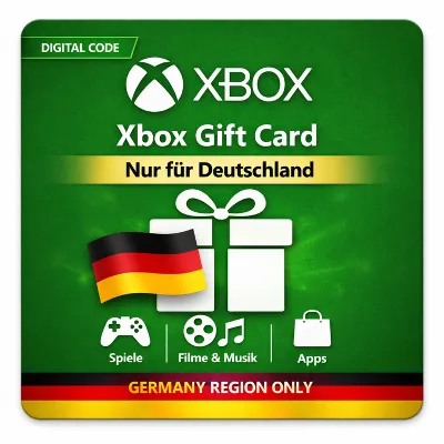 Xbox Gift Card Germany – Digital Code for Microsoft / Xbox | Germany Region Only