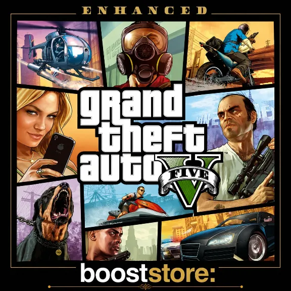 Grand Theft Auto V - Enhanced GTA Online (GTA 5) - Any Region PC Rockstar Launcher