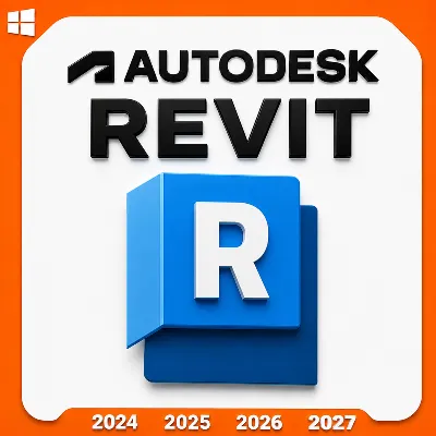 Autodesk Revit 2024 / 2025 / 2026 / 2027 | 6-mont Activation | BIM Software | Windows