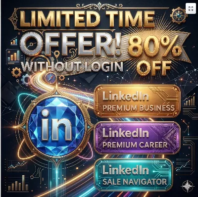 [Без входа][Без карты] LinkedIn Premium Career/Business & Sales Navigator Core